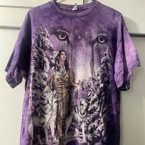 Native American Wolf Tee